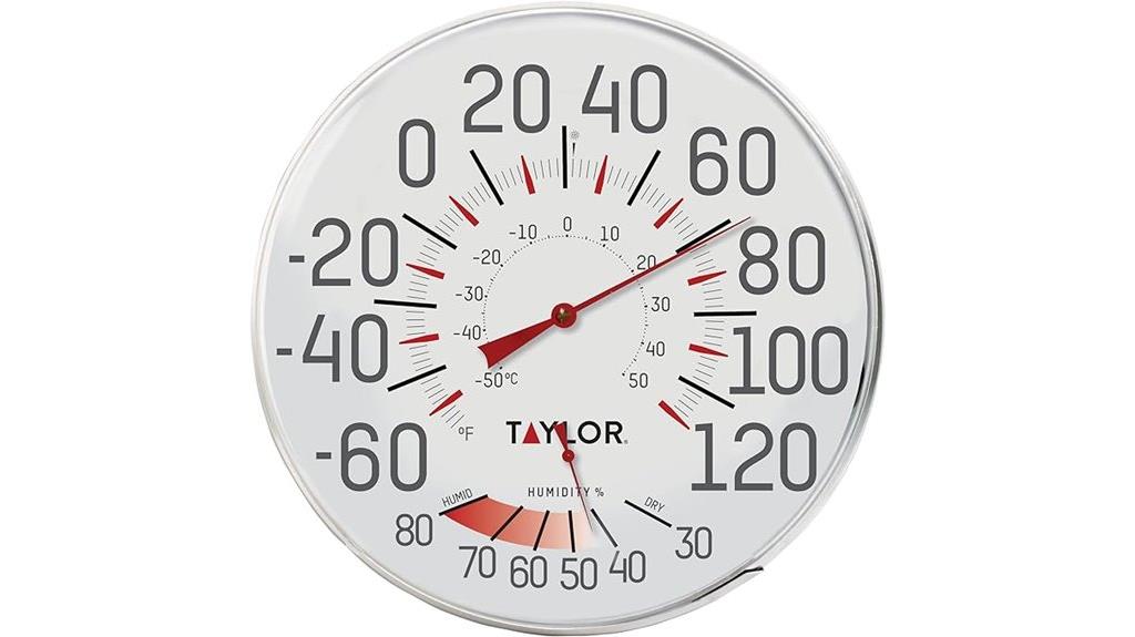 12 inch humidity thermometer