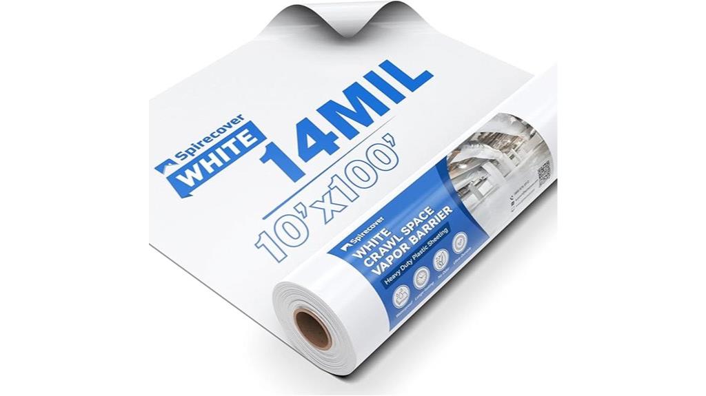 14 mil crawl space barrier