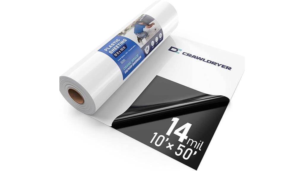 14 mil crawl space barrier