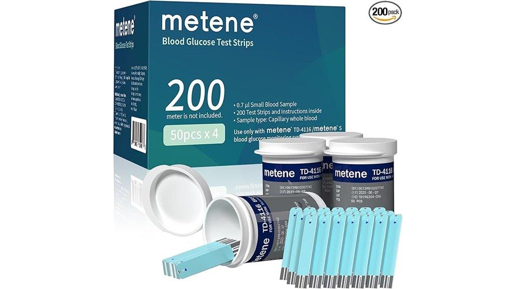 200 count blood glucose strips