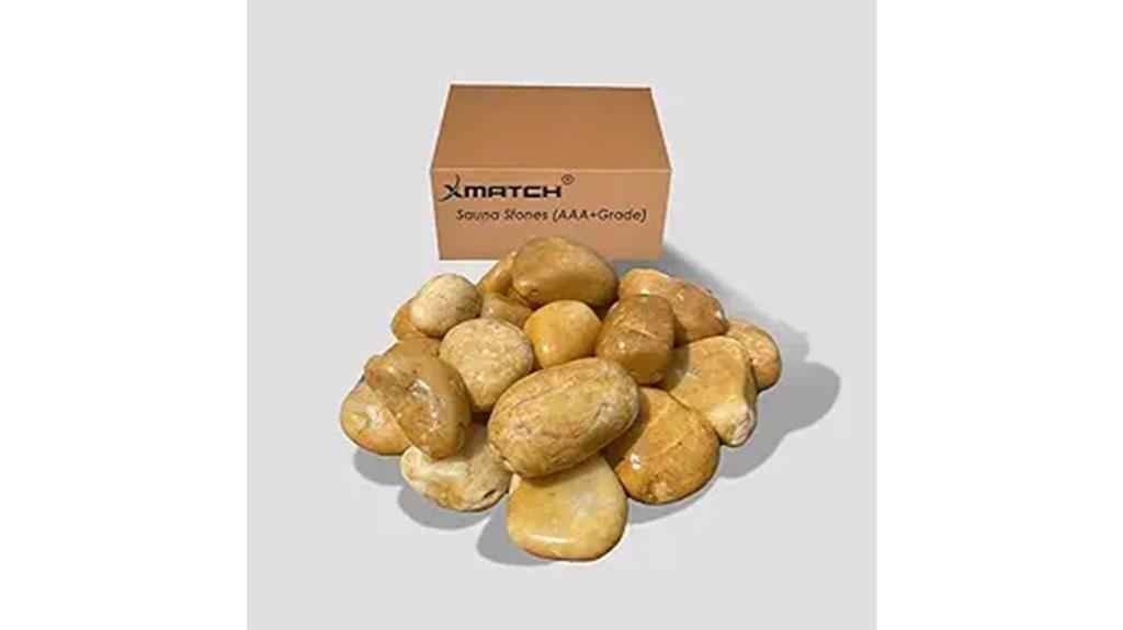 22 lb non explosive sauna stones