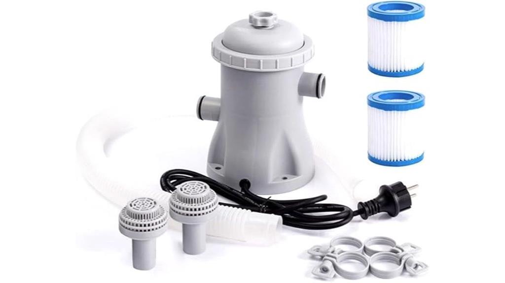 above ground pool filter