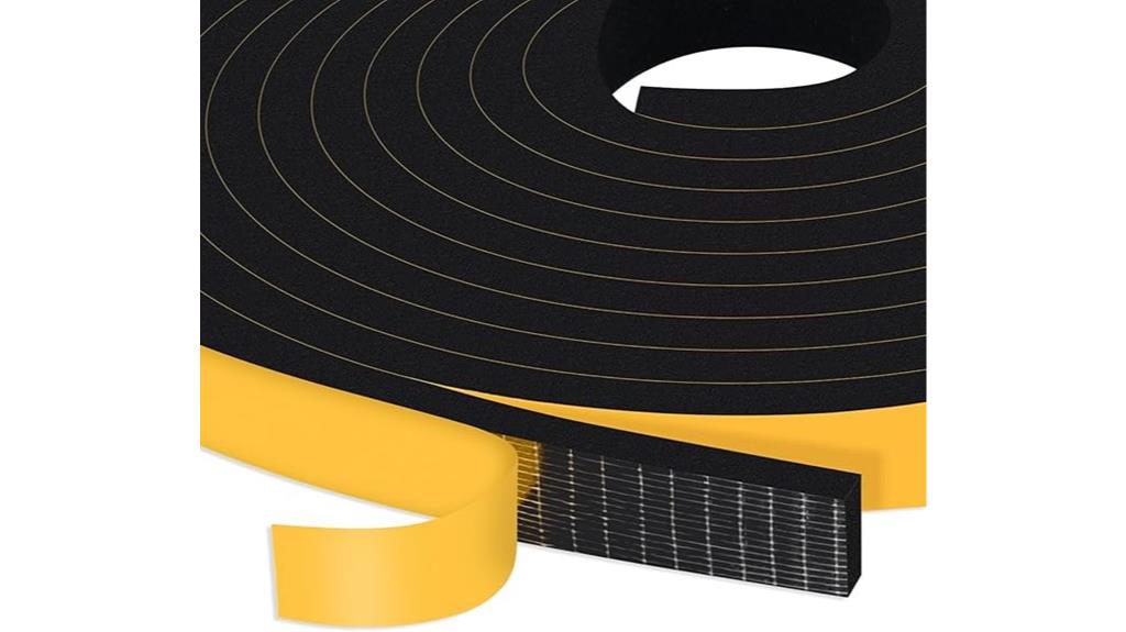 adhesive door seal strip