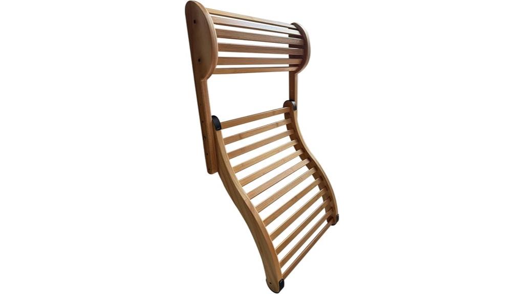 adjustable sauna backrest pillow