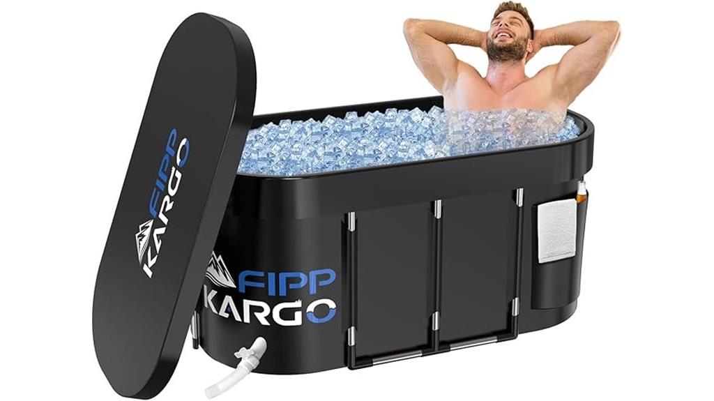 athlete cold recovery tub