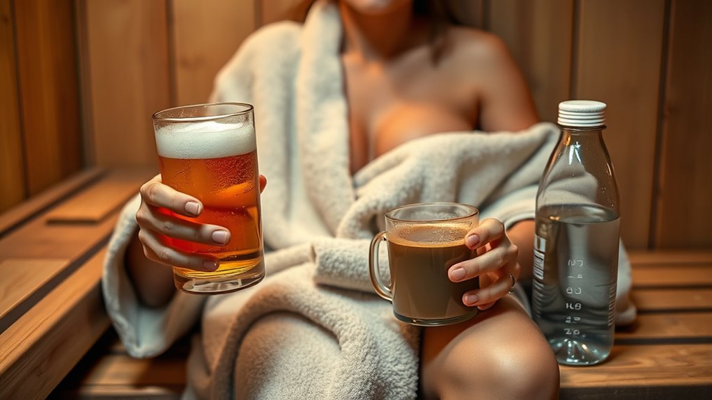 avoid alcohol caffeine hydration