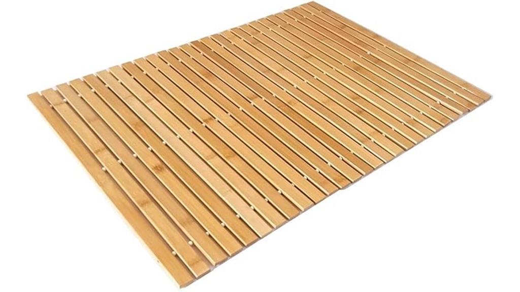 bamboo rayon bathroom mat