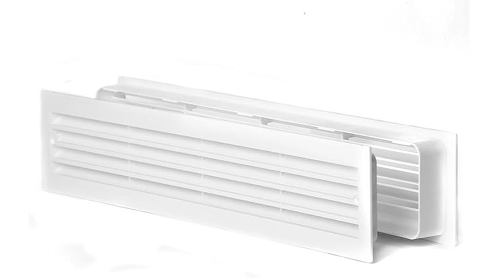 bathroom vent cover dimensions
