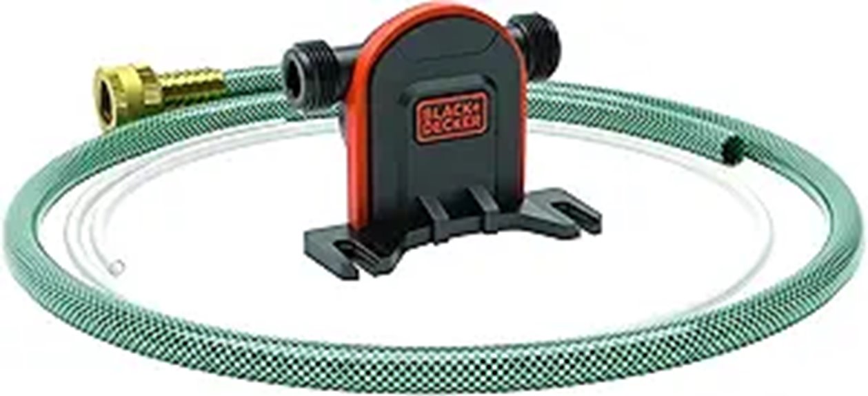 black decker drill pump kit