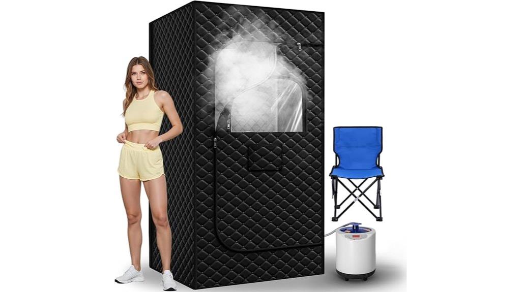 black satin cotton sauna