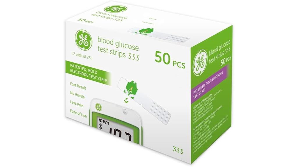 blood glucose test strips