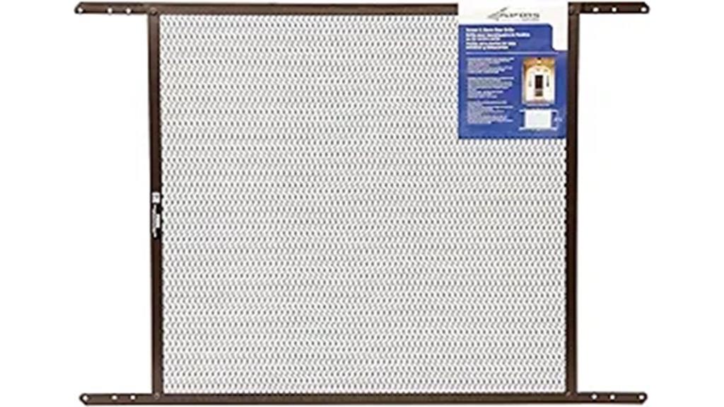 brown 24 x34 door grille