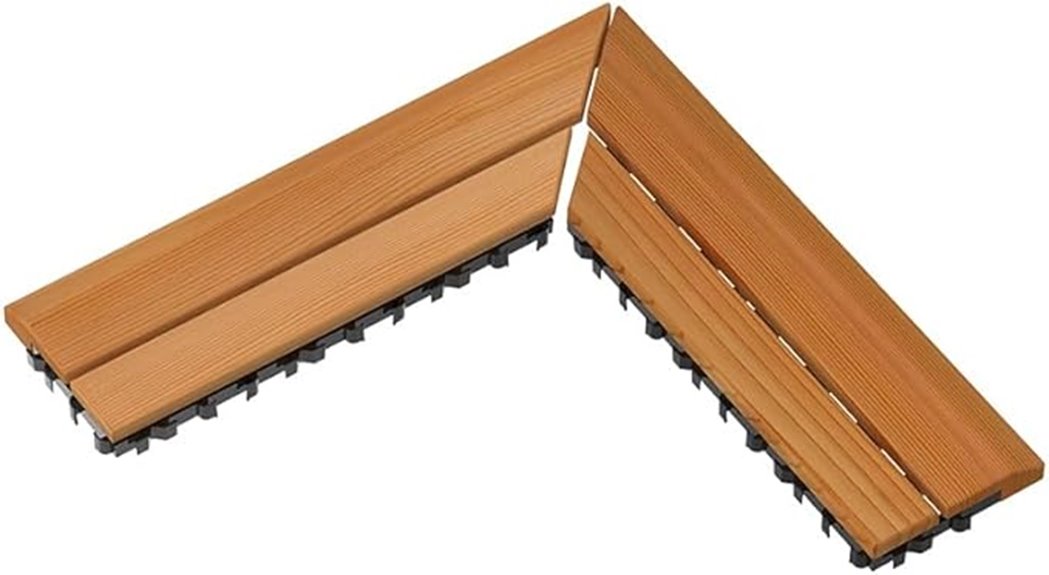 cedar corner floor mat