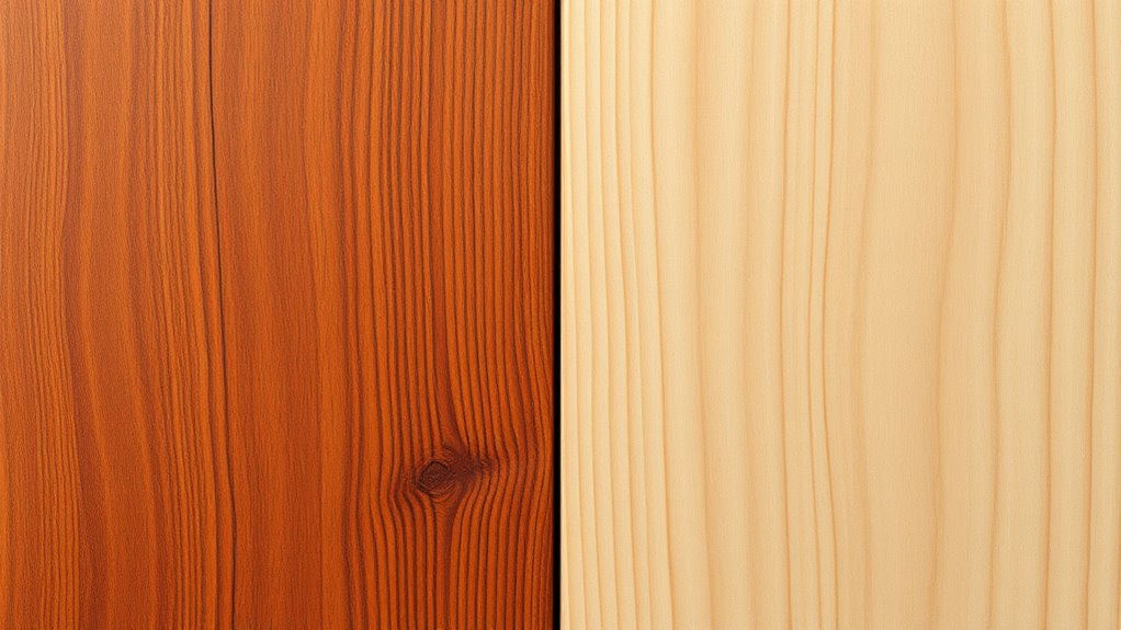 cedar for outdoors hemlock indoors