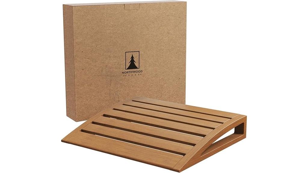 cedar sauna headrest