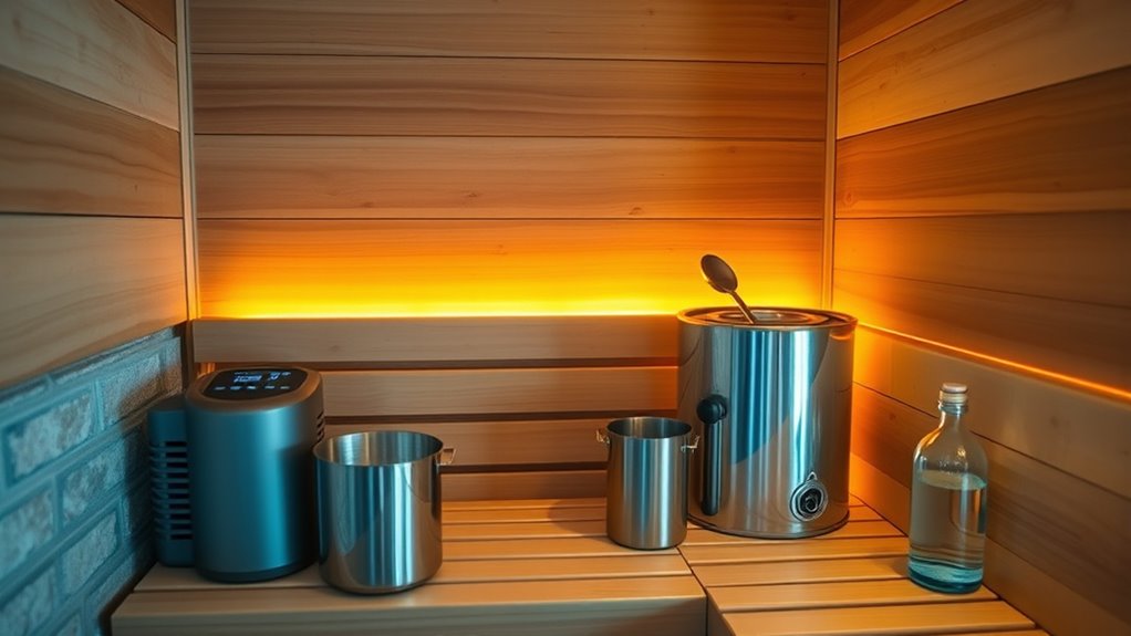 check for leaks and barriers