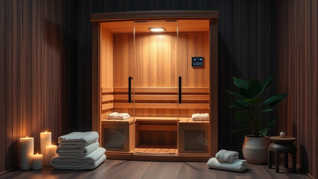 choosing comfortable sauna setup