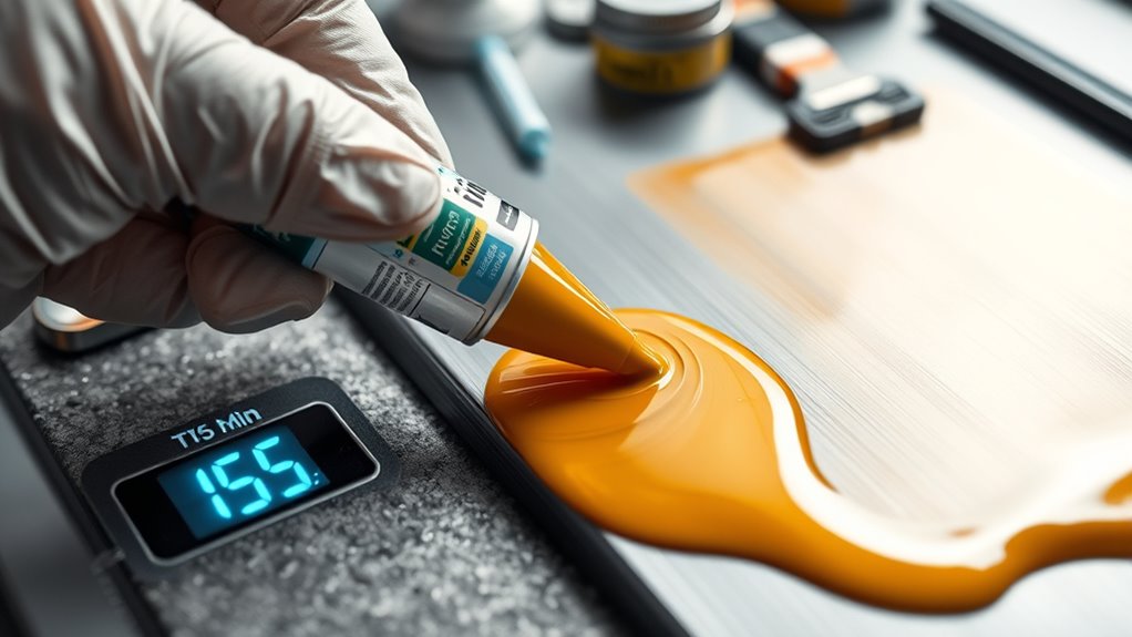 clean dry abrade surfaces