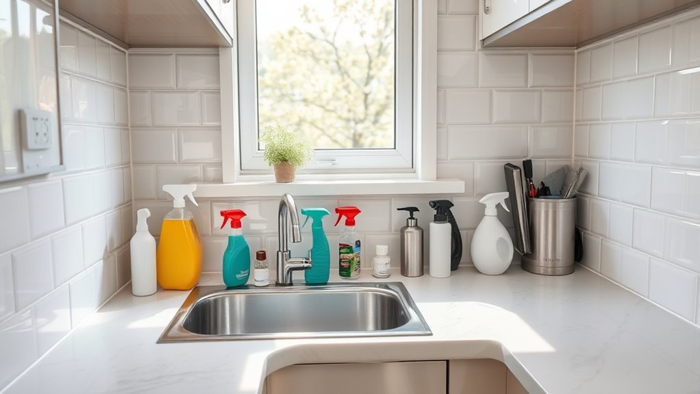 clean organize and control moisture
