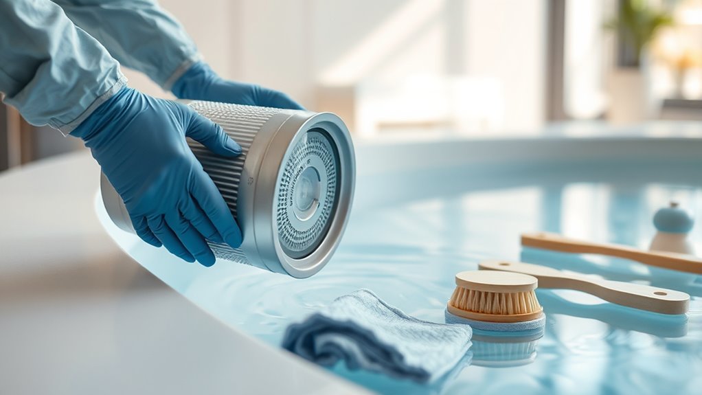 clean replace prevent buildup