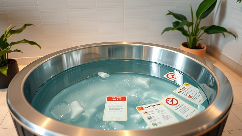 cold tub sanitation myths