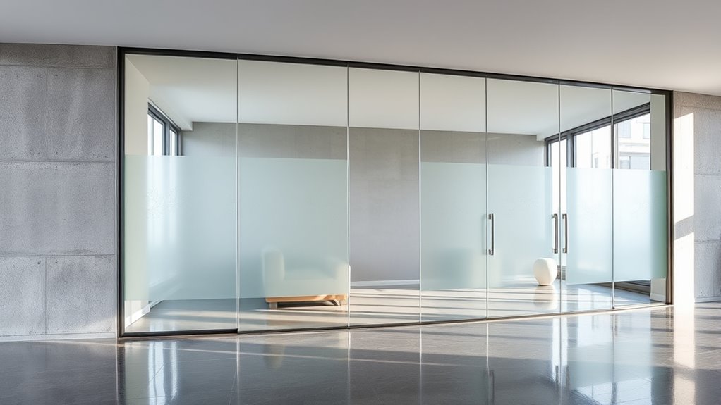 customizable glass wall designs