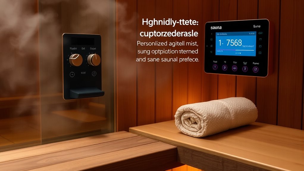 customize sauna humidity levels