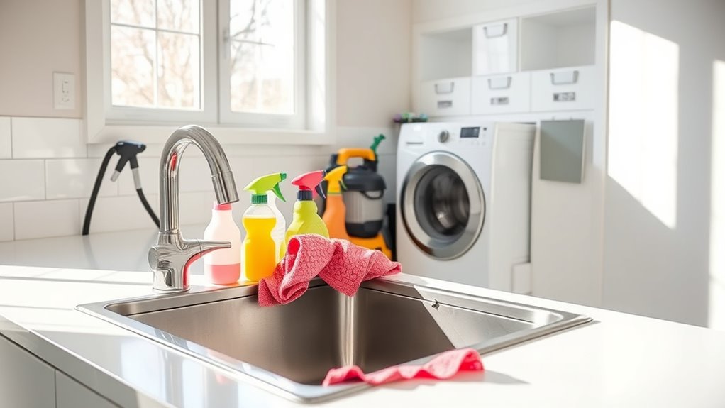 deep cleaning mold removal
