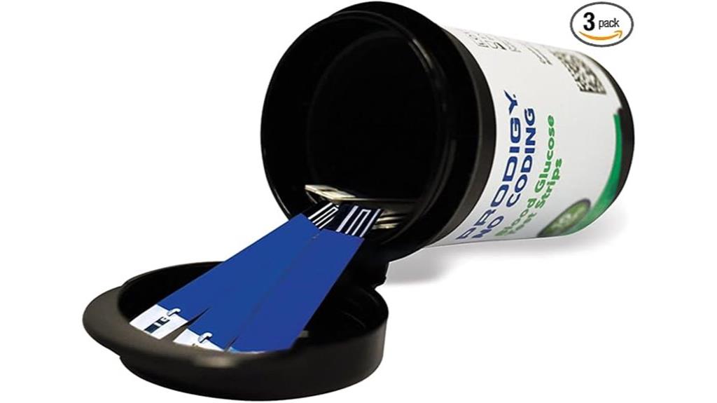 diabetes glucose testing strips