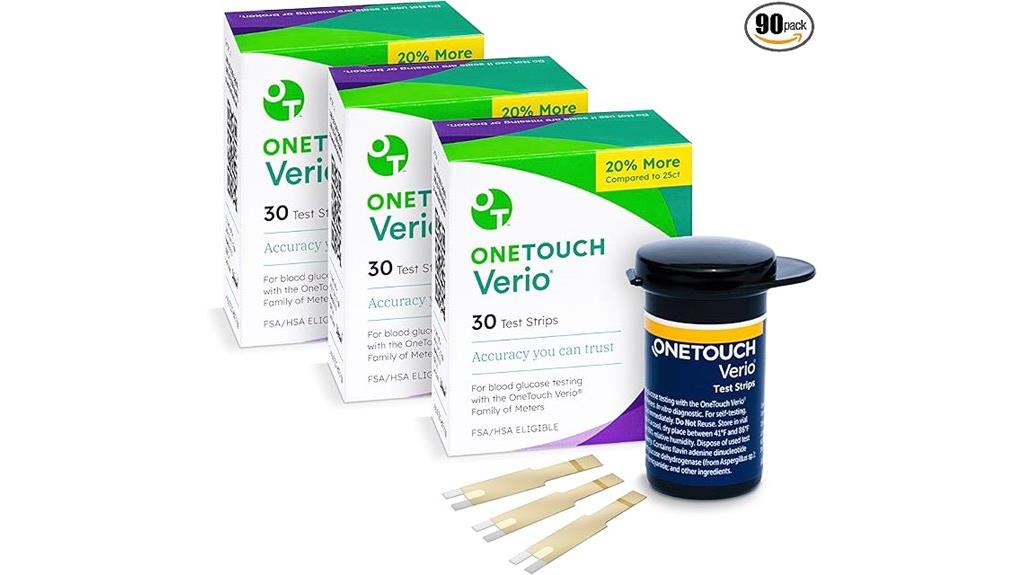 diabetes test strips pack