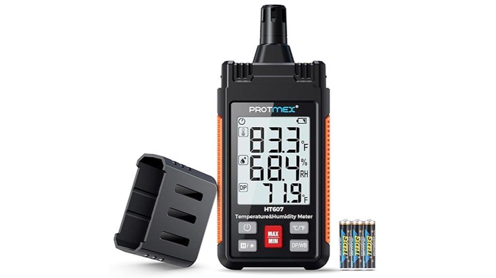 digital lcd humidity meter