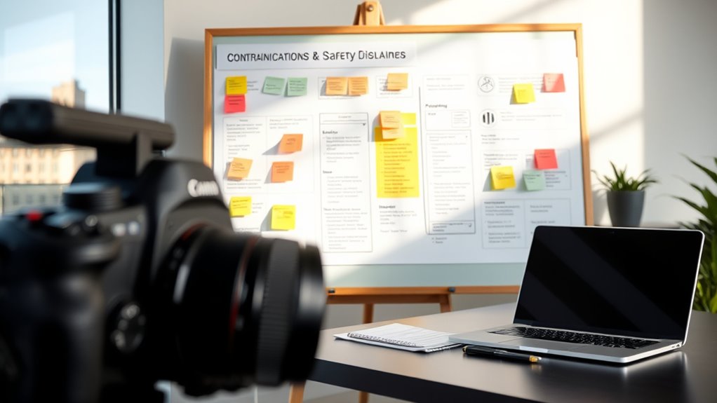 disclaimers in product communications