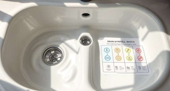 drain refill schedule guidelines