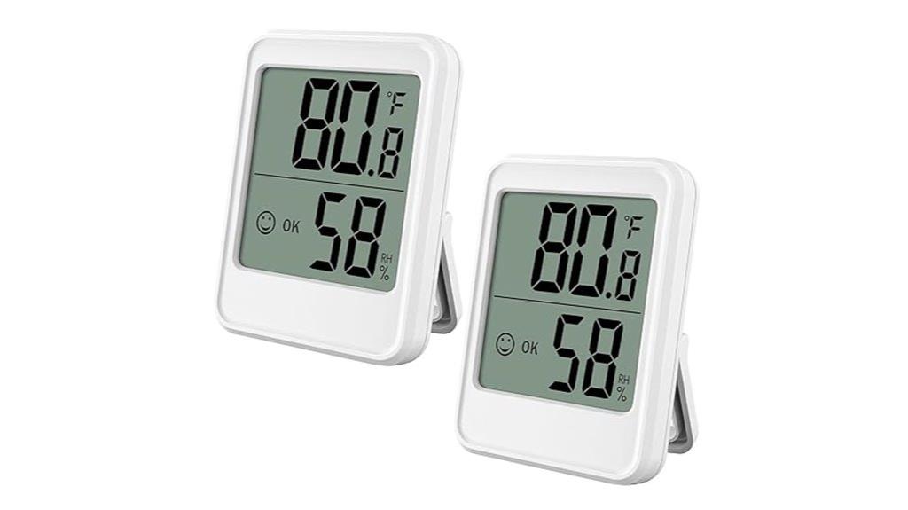 dual indoor humidity gauges