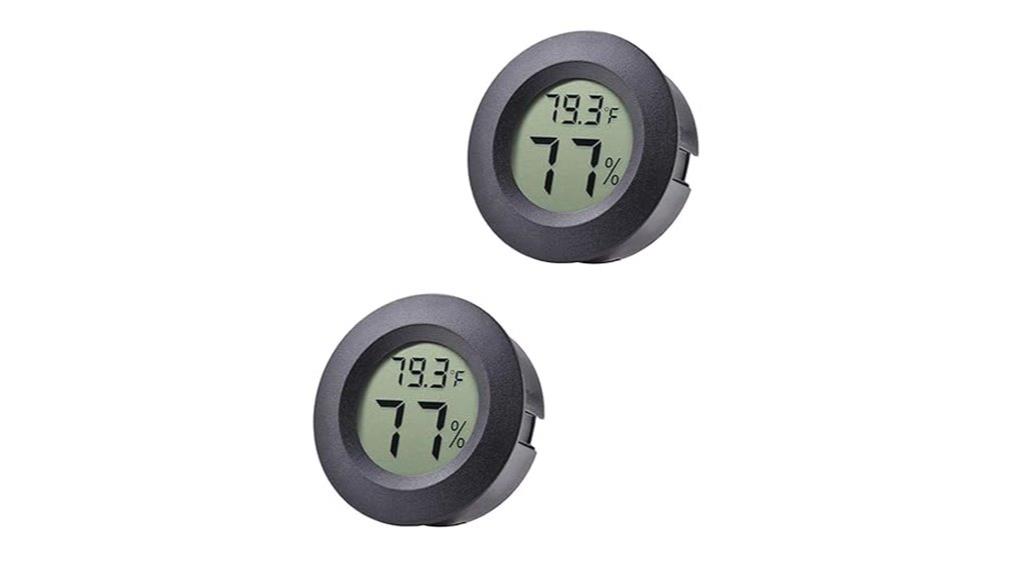 dual indoor humidity monitors