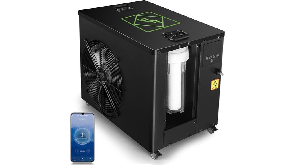 dual mode ice bath cooler