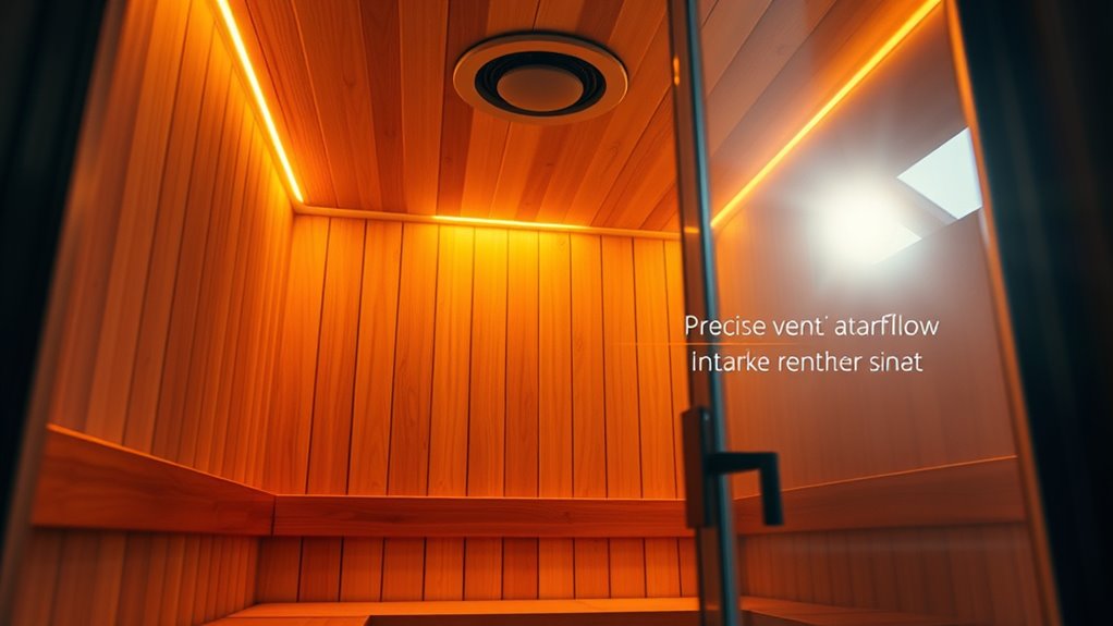 effective sauna air circulation