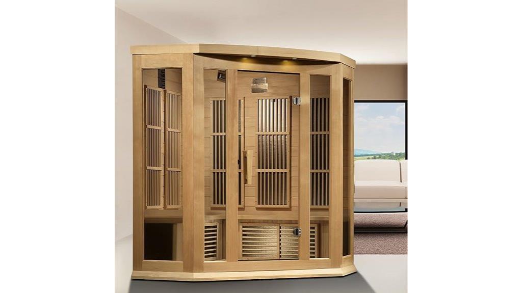 elite 3 person infrared sauna
