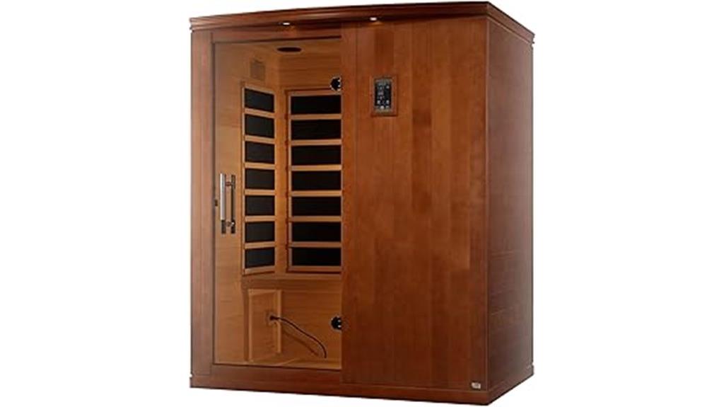 elite infrared sauna features