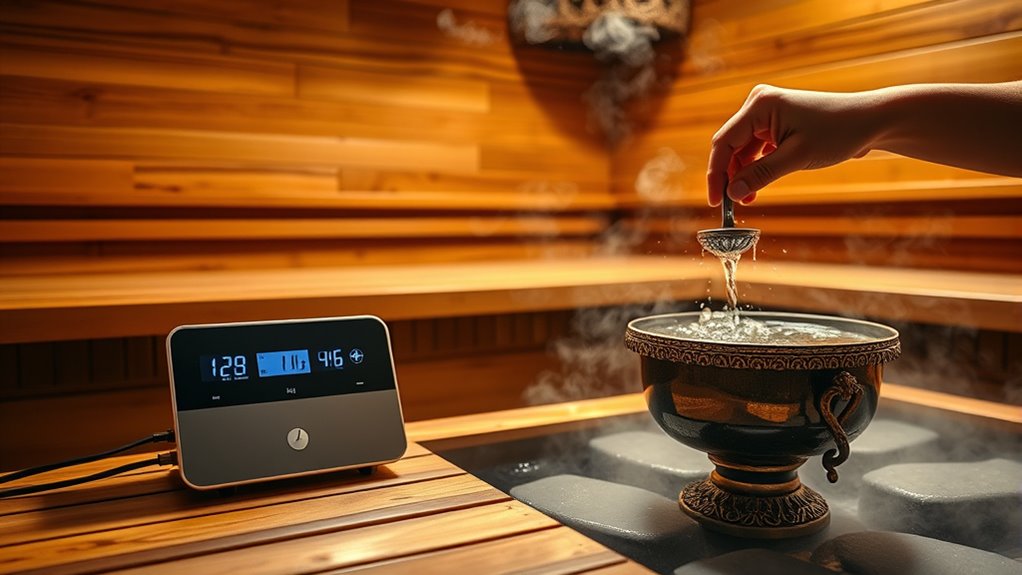 enhance sauna humidity effectively