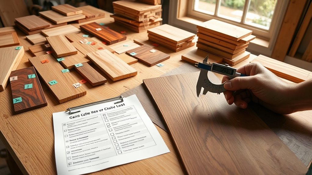 evaluate wood project priorities