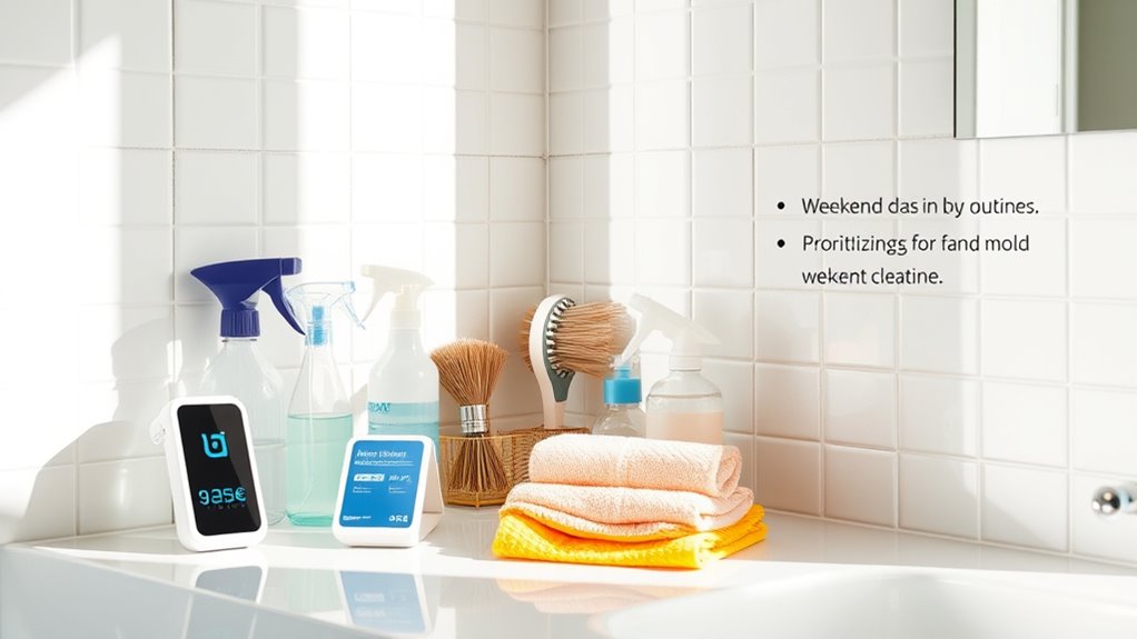 focus on damp dark areas