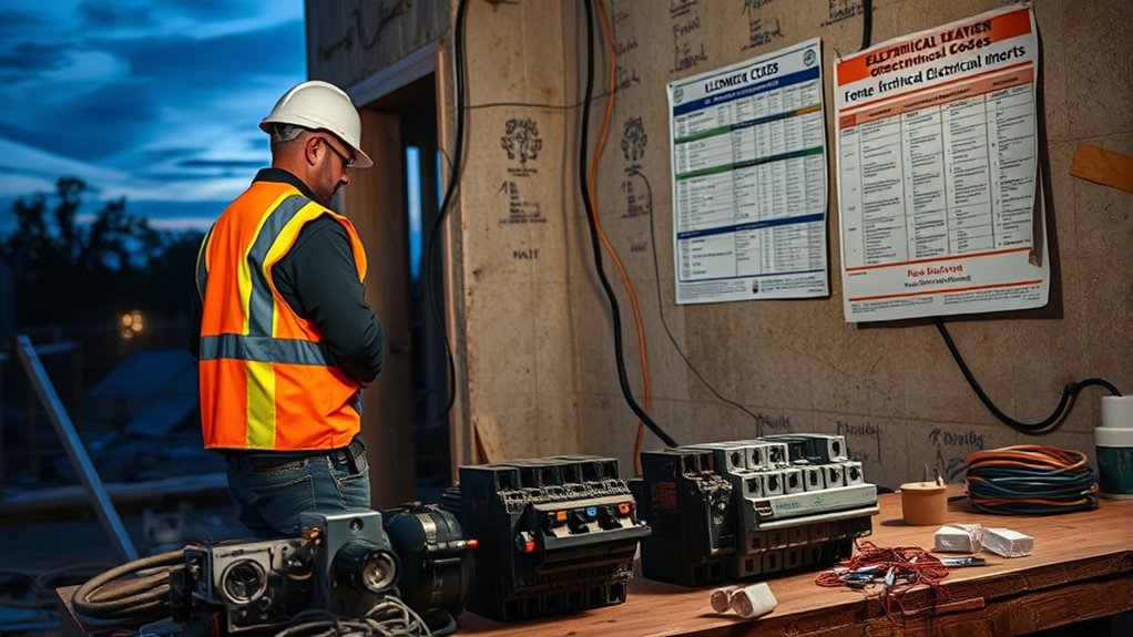 follow electrical code standards