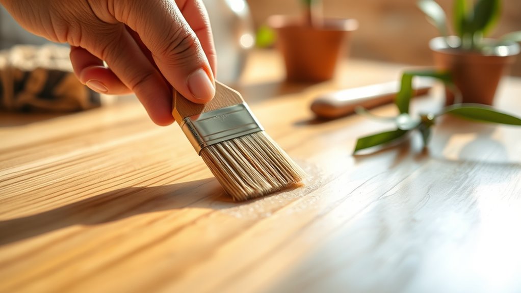 gentle maintenance preserves finishes