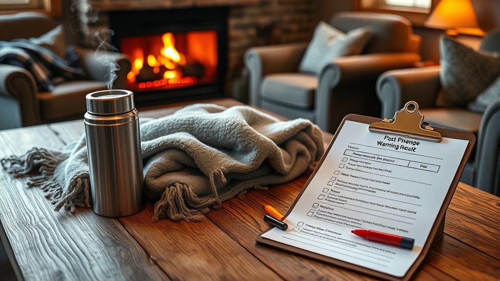 gradual safe post plunge warming
