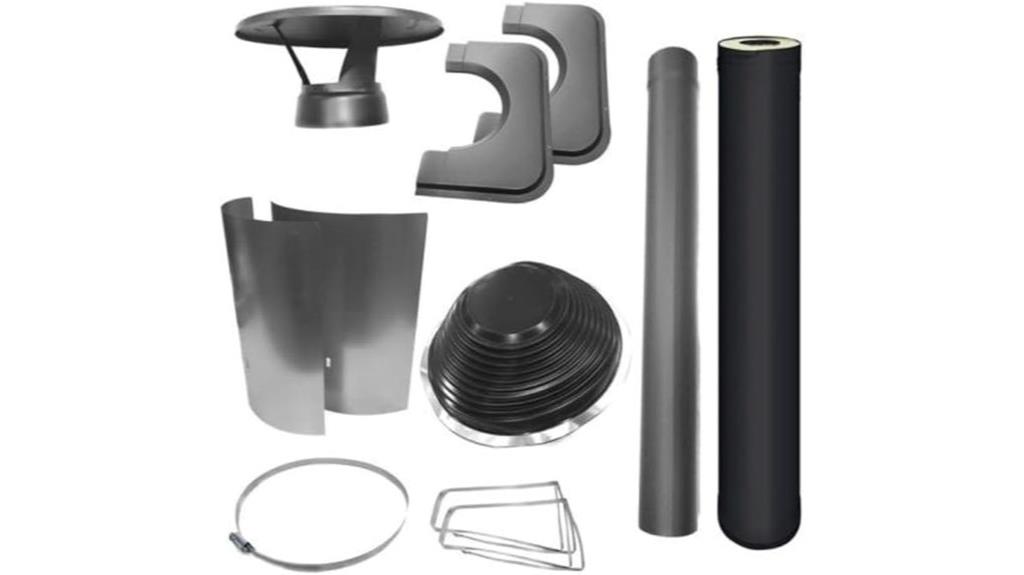 harvia chimney assembly kit