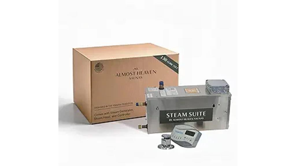heavenly steam shower set