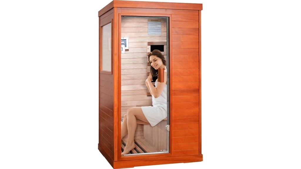 home infrared sauna features