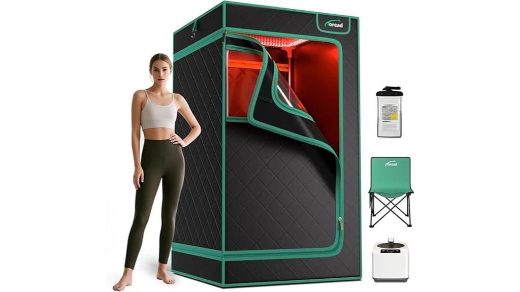 home infrared sauna therapy