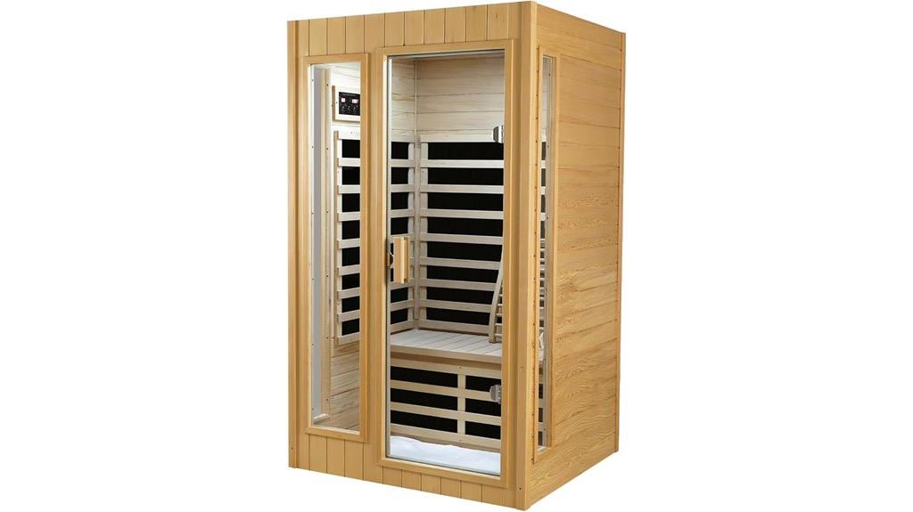 home infrared sauna with bluetooth